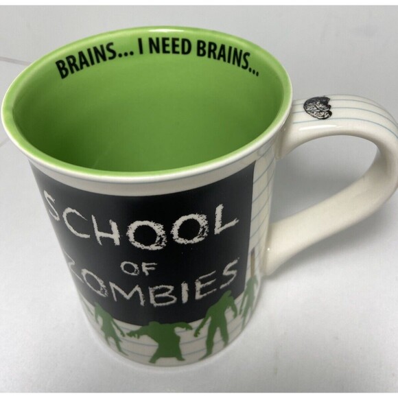 Enesco Our Name is Mud School of Zombies Mug 16oz Coffee Mug in Gift Box - Picture 4 of 7